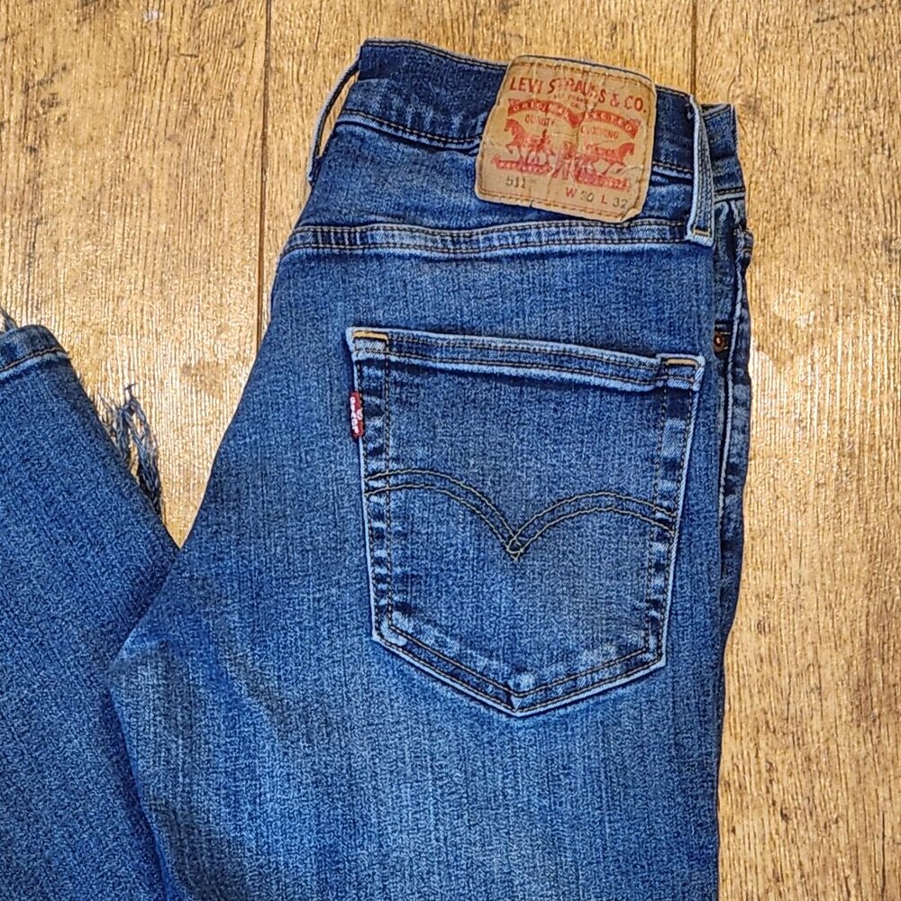 LEVI'S 511 Men's Slim Fit Jeans - 30 x 32 - Picture 6 of 7